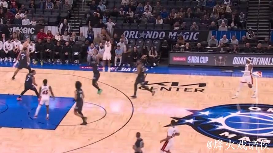 手感更热 魔术逆转胜热队