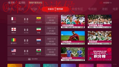 免费观看世界杯直播的全新网址推荐